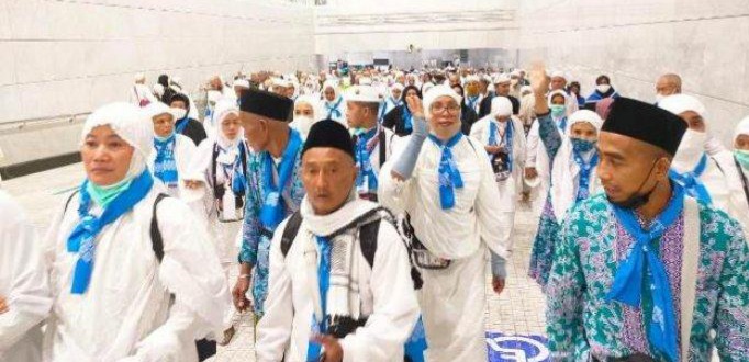 Tambahan Kuota Haji 8 Ribu Jemaah Ilustrasi jamaah haji Indonesia. Foto : Ist