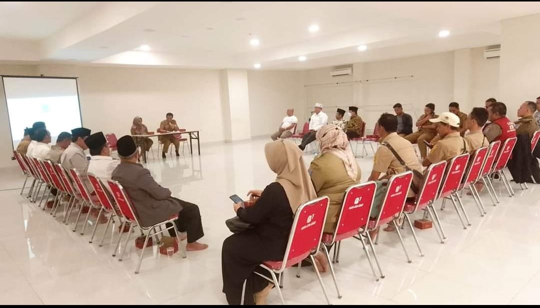 Tangsel Gelar Rakor Jemaah Haji Pemerintah Kota Tangsel menggelar Rapat Koordinasi (Rakor) persiapan pemberangkatan jemaah haji tahun 1444 M / 2023 M. (din)