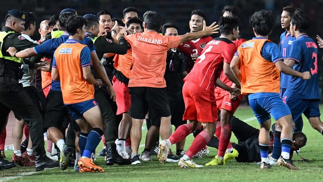 Thailand Hukum Pemain Yang Bikin Rusuh Final SEA Games Foto : Ist