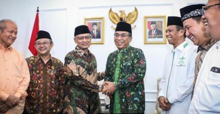 Pertemuan tokoh-tokoh NU dan Muhammadiyah