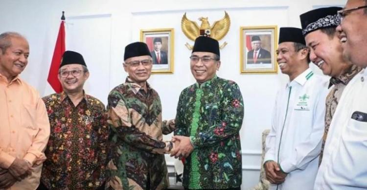 Tolak Politik Identitas Pertemuan tokoh-tokoh NU dan Muhammadiyah