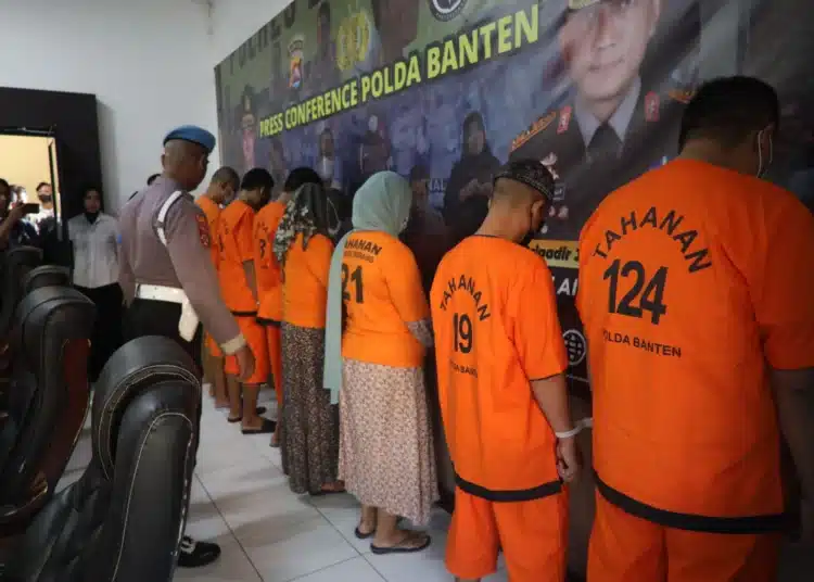 Amankan 7 Pelaku, Polda Banten Beberkan Modus Tersangka Kasus TPPO Foto : Ist