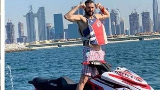 Benzema Menikmati Liburan Di Dubai Foto : Reuters