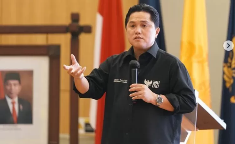 Blak-blakan, PAN Sebut Alasan Jagokan Erick Sebagai Cawapres 2024 Foto : Ist