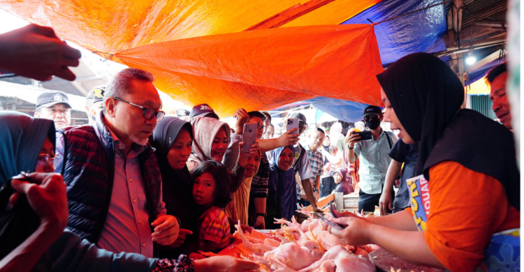 Blusukan Ke Pasar Kalianda Lampung Foto : Ist