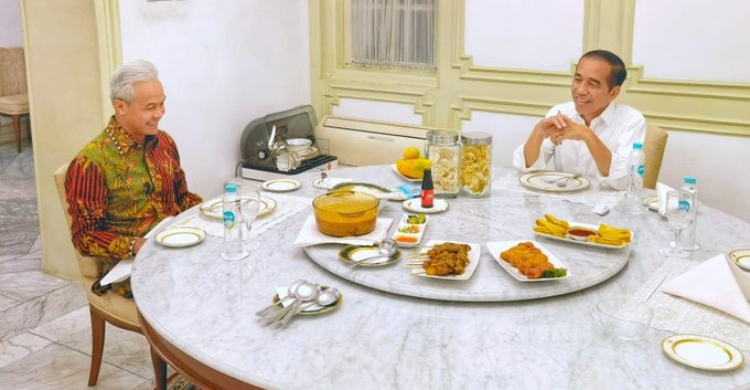 Capresnya Diajak Presiden Makan Siang, PDIP-Gerindra Sama-sama Geer Foto : Setpres
