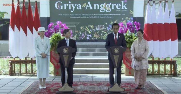 Dikunjungi Kaisar dan Permaisuri Jepang, Presiden Jokowi Merasa Terhormat Foto : Setpres