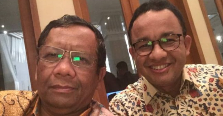 Ditawari Jadi Cawapres Anies, Mahfud Nggak Enak Hati Foto : Ist