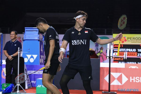 Fajar/Rian Langsung Tersingkir di Babak Pertama Singapore Open 2023 Foto : Ist