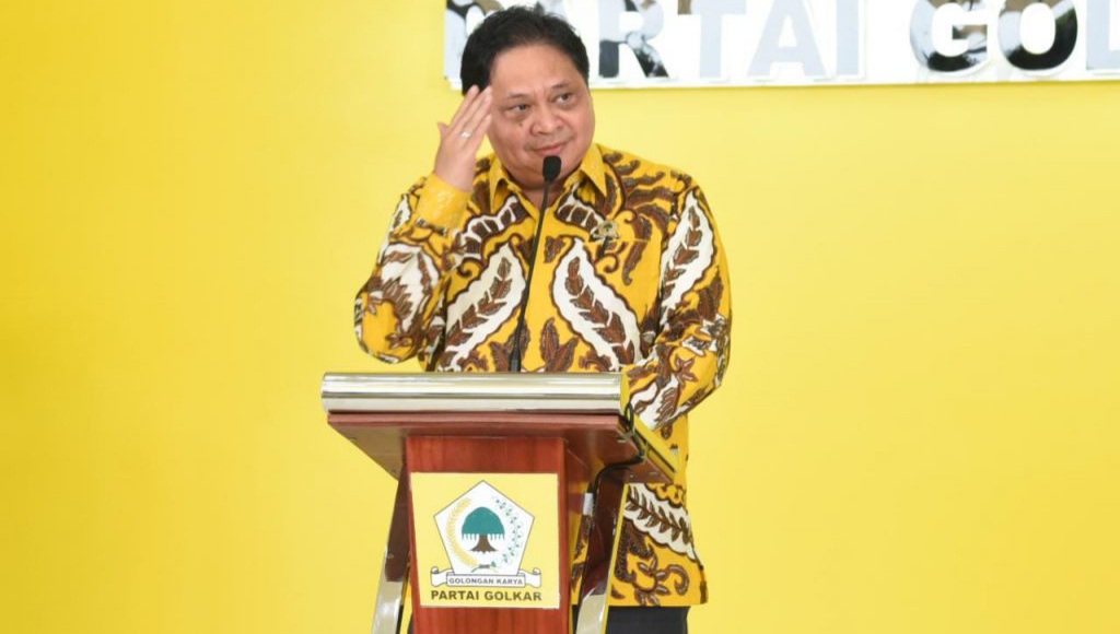 Golkar Capreskan Airlangga Foto : Ist