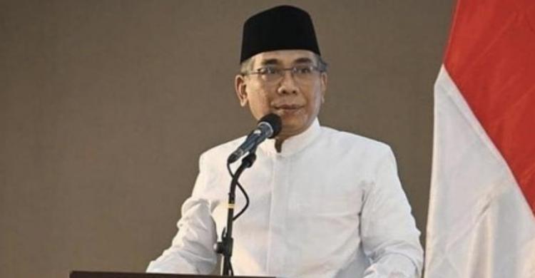 Gus Yahya: NU Bukan Parpol, Nggak Pantas Ngomongin Politik Sama Presiden Ketum NU Gus Yahya. Foto : Ist