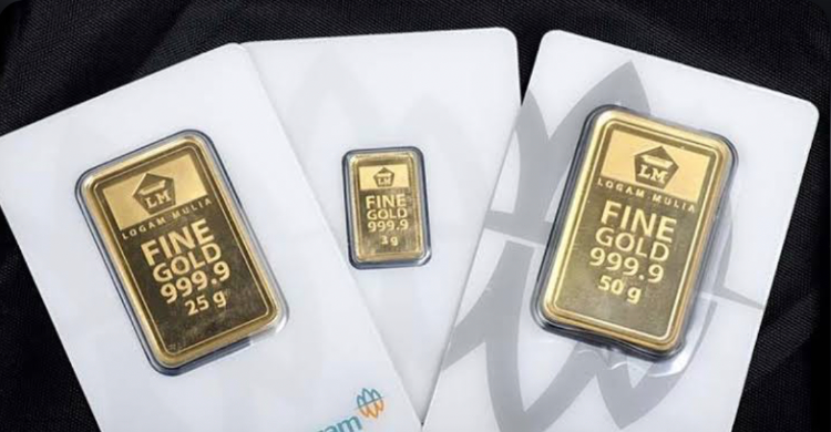Harga Emas Turun Rp 3.000, Jadi Rp 1.059.000 Per Gram Foto : Ist