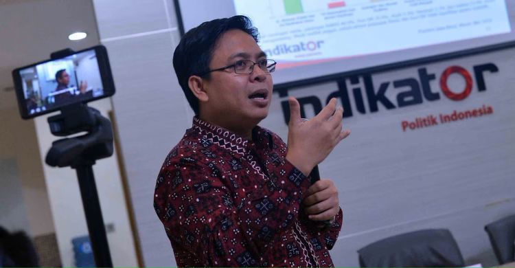 Direktur Eksekutif Indikator Burhanuddin Muhtadi. Foto : Ist