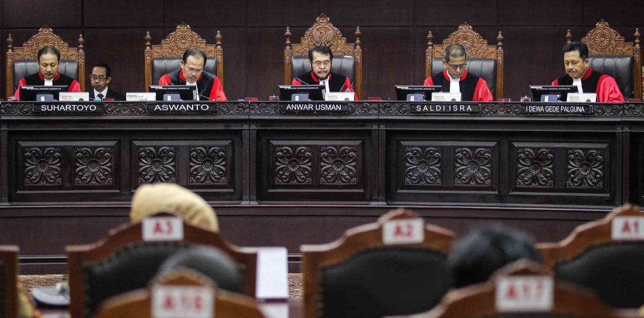 Ini Lho Alasan MK Tolak Gugatan Sistem Pemilu, Tetap Coblos Caleg Foto : Ist