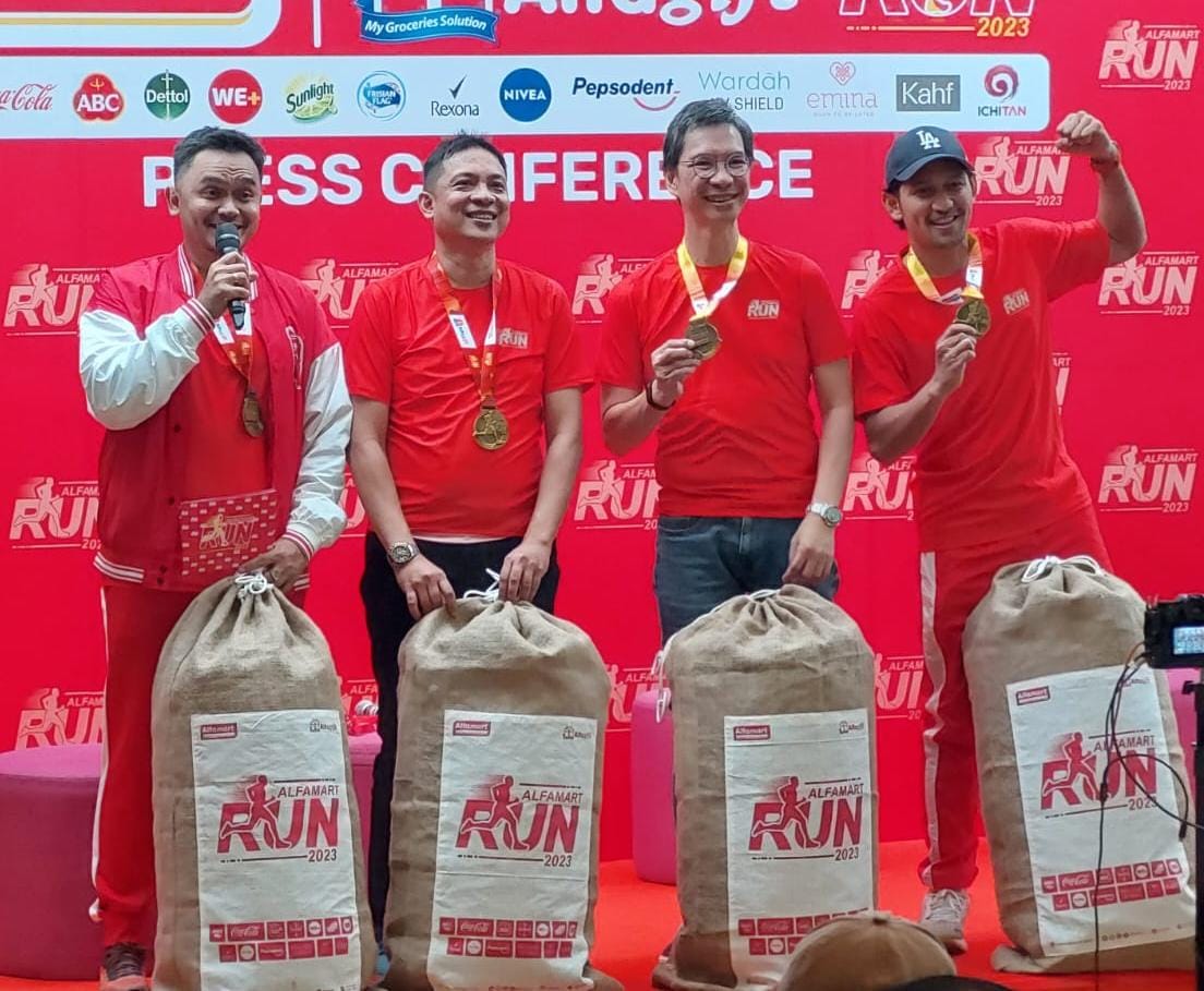 Jangan Sampai Terlewat, Alfamart Run 2023 Akan Segera Digelar Agustus Mendatang Foto : Ist