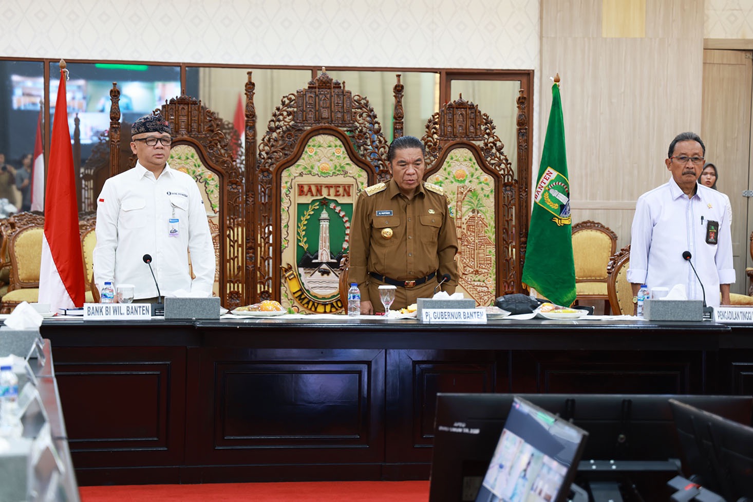 Jelang Idul Adha, Pj Gubernur Al Muktabar: Pemprov Banten Pantau Ketersediaan dan Harga Komoditi Foto : Humas Pemprov
