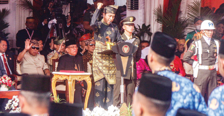 Jokowi Di Hari Pancasila Foto : Ist