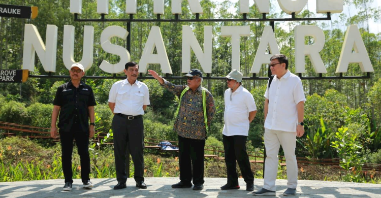 Keliling IKN, Menteri Basuki Ajak Puluhan Investor Singapura Investasi Foto : Ist