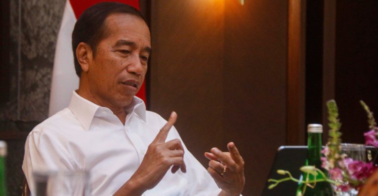 Kembali Bicara Pentingnya Keberlanjutan Foto : Setpres