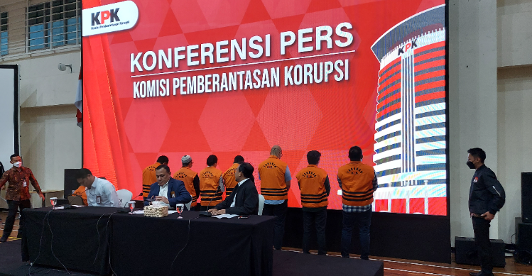 KPK Tahan 9 Tersangka Kasus Korupsi Tukin ESDM, Satu Lagi Tunggu Hasil Pemeriksaan Kesehatan Foto : Ist
