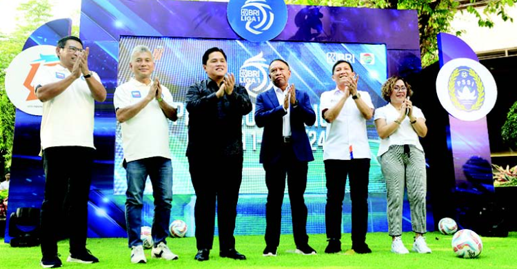 Liga1 Menggerakkan Ekonomi Rp 9 Triliun, Sponsor Utama Kembali Dipegang BRI Foto : Ist
