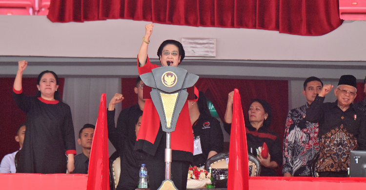 Mega Singgung “Pemimpin Ganteng” Foto : Ist