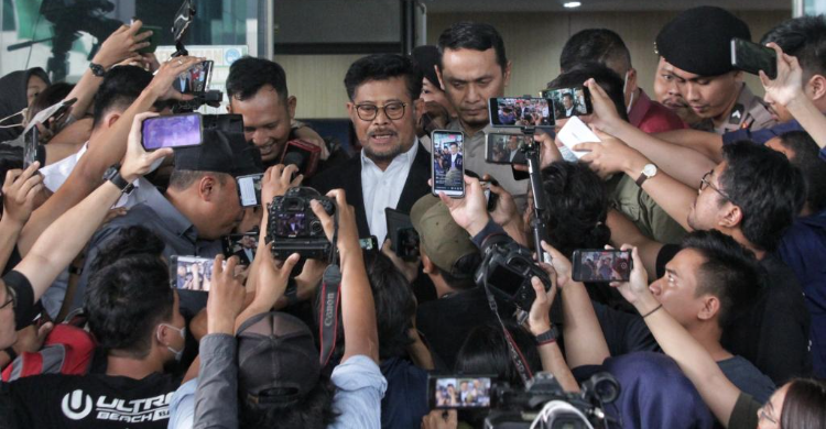 Mentan Digarap KPK Foto : Ist