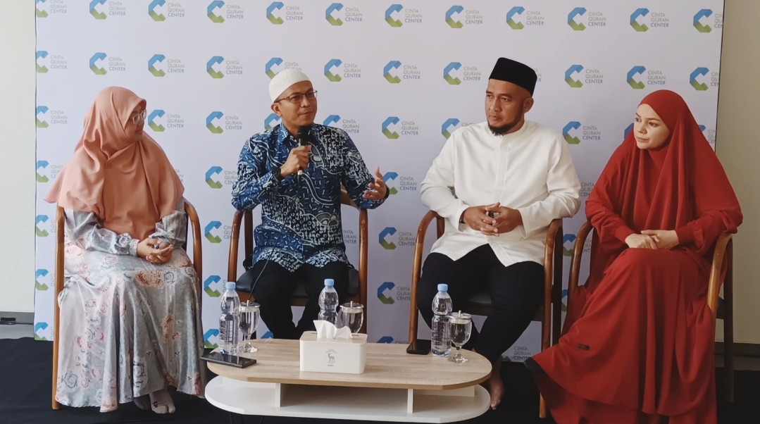 Milad ke-5 Cinta Quran Center, Kampusnya Para Dai Press conference, Penerimaan Mahasantri Angkatan 3, Full Beasiswa di Cinta Quran Center. (tangselpos.id/lim)