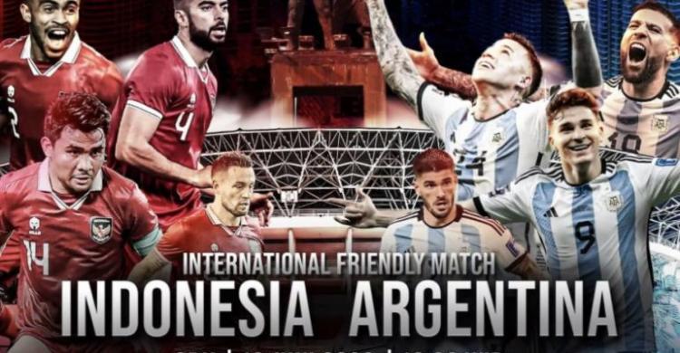 Nonton Indonesia vs Argentina Bisa Di TV Digital Dan HP, Ini Jam Tayang Dan Link Streamingnya Foto : Ist