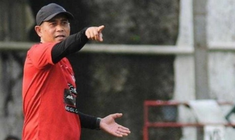 Para Legenda Arema FC Jadi Prioritas Melatih Singo Edan Joko Susilo pelatih Arema FC. Foto : Ist