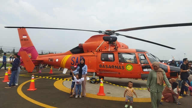 Pemeran Helikopter Hexia 2023 Di Bandara Soekarno-Hatta Foto : Ist