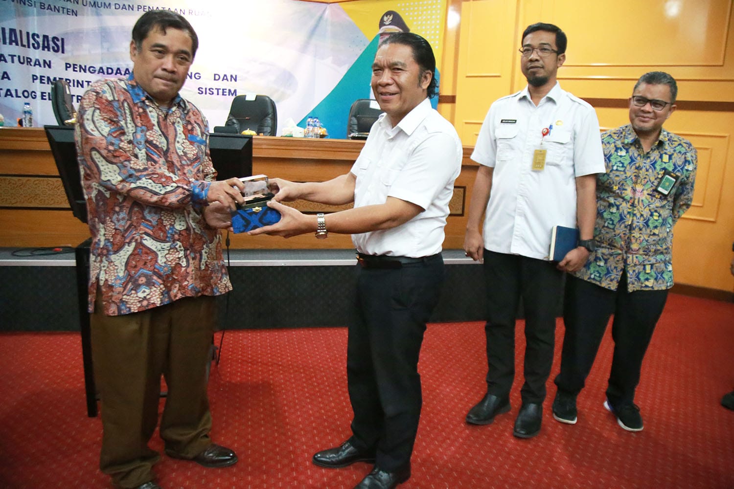 Penggunaan PDN Pemprov Banten Lampaui Target Foto : Humas Pemprov