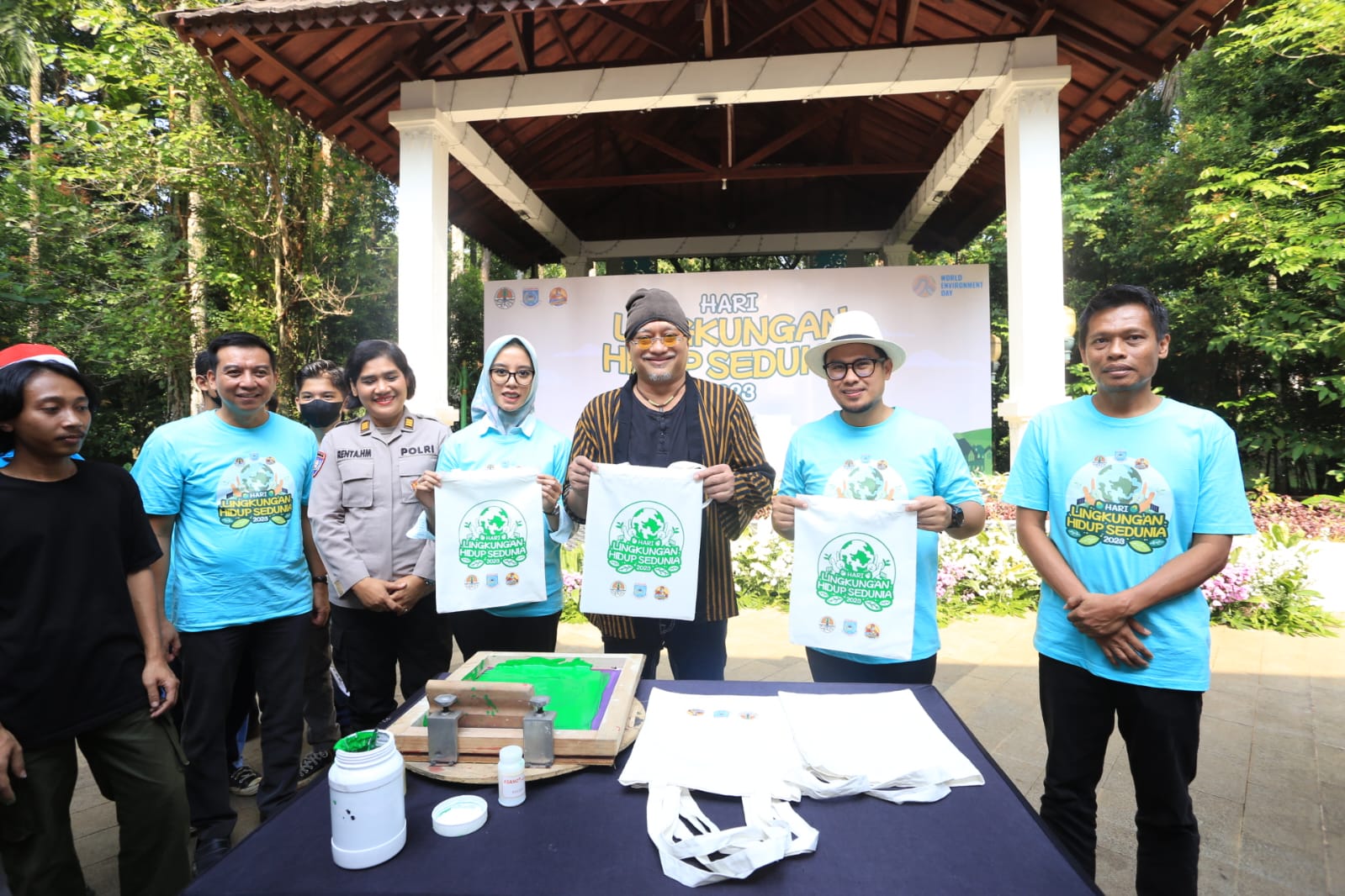 Peringati Hari Lingkungan Hidup Sedunia, Pemkot Tangsel Serukan Gerakan Stop Sampah Plastik Foto : Ist