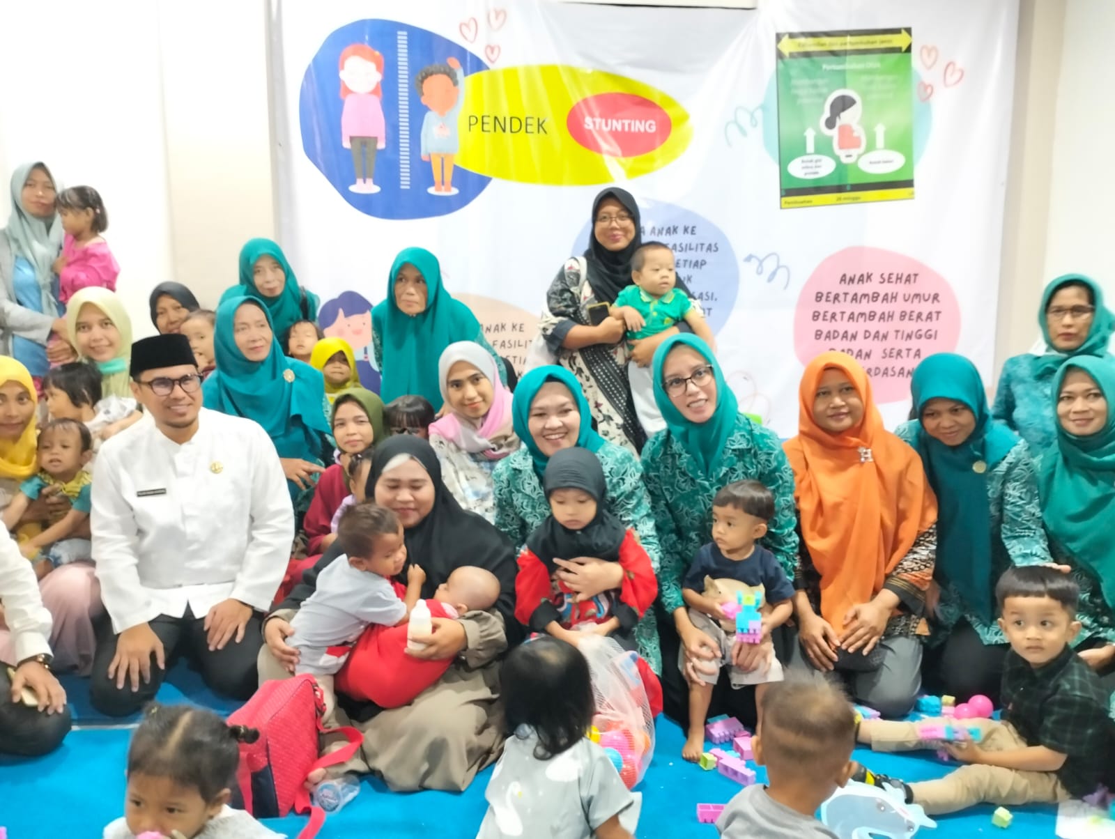 Peringati HKG ke-51, TP PKK dan Pemkot Berkomitmen Wujudkan Zero Stunting di Tangsel Foto : Ist