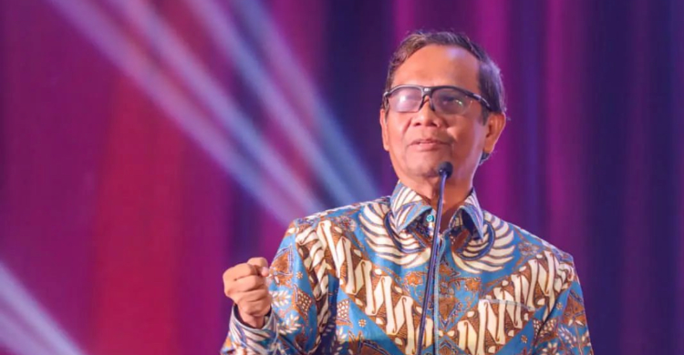 Pesan Mahfud Untuk Anies Foto : Ist