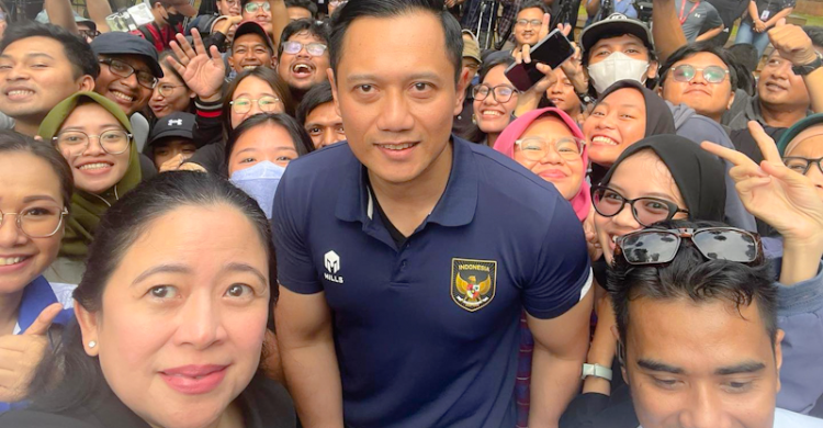 Pesan Mega Ke Puan, Senyum Saat Ketemu AHY Foto : Ist