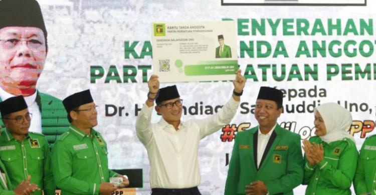 PPP Ogah Buru-buru Kasih Tiket Cawapres ke Sandi Foto : Ist