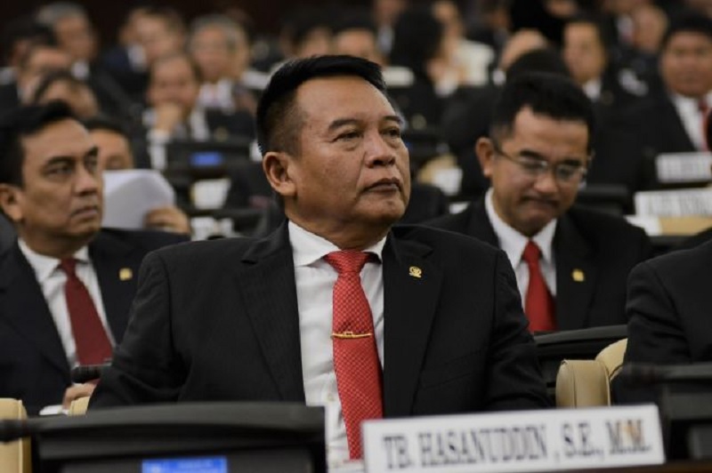 Proposal Perdamaian Bikin Heboh TB Hasanuddin Anggota DPR. Foto : Ist