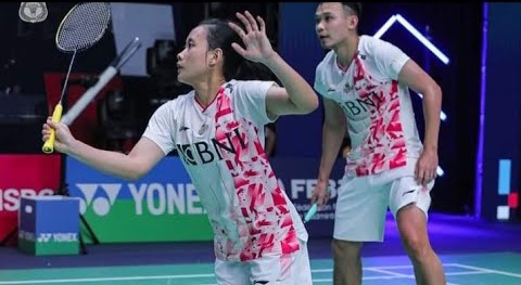 Rinov/Pitha Berhasil Masuk 16 Besar Indonesia Open 2023 Foto : Ist