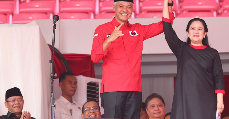 Sapa Ganjar Paling Akhir, Puan: Dia Yang Terakhir Tapi Yang Paling Istimewa Foto : Ist
