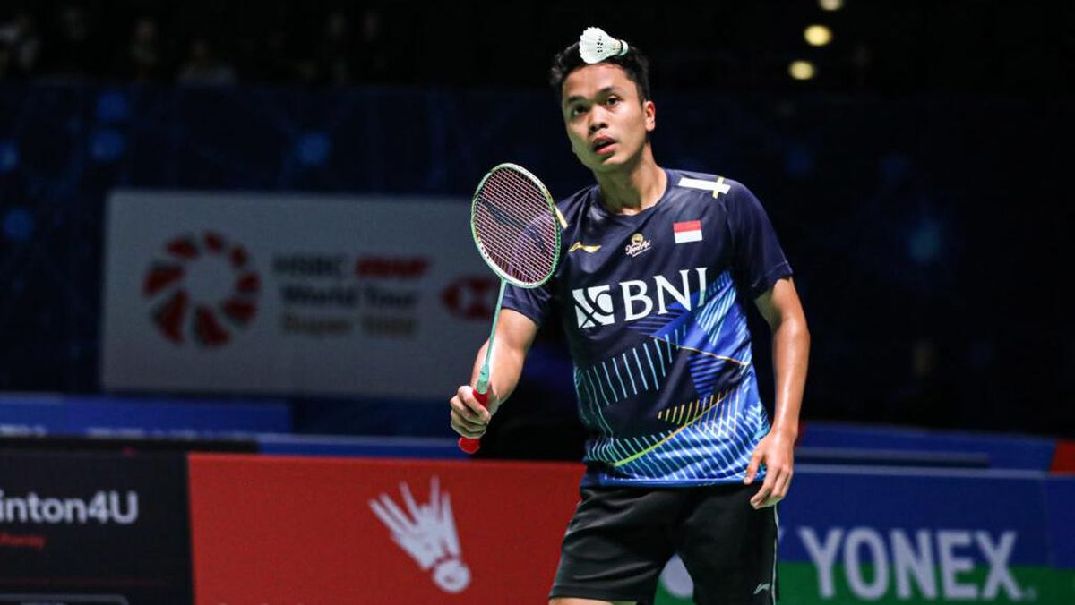 Siang Ini Lawan Antonsen Di Final, Ginting Bakal Nikmati Permainan Foto : Ist