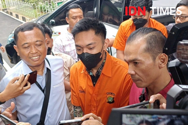 Sidang Perdana, Mario Dandy dan Shane Lukas Tiba di PN Jaksel Foto : Ist