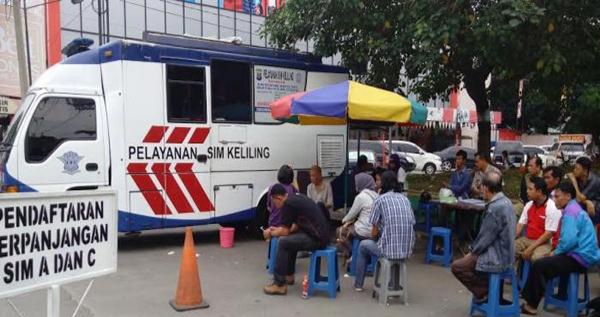 SIM Keliling Jakarta 11 Juni, Hadir Di 3 Lokasi Foto : Ist