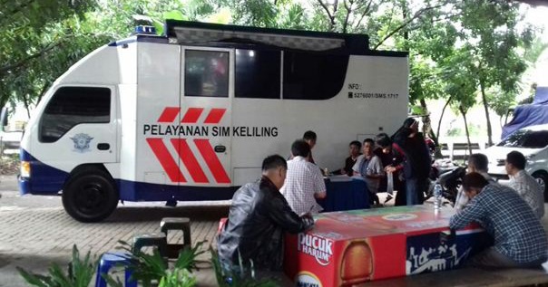 SIM Keliling Jakarta 6 Juni, Hadir Di 5 Lokasi Foto : Ist