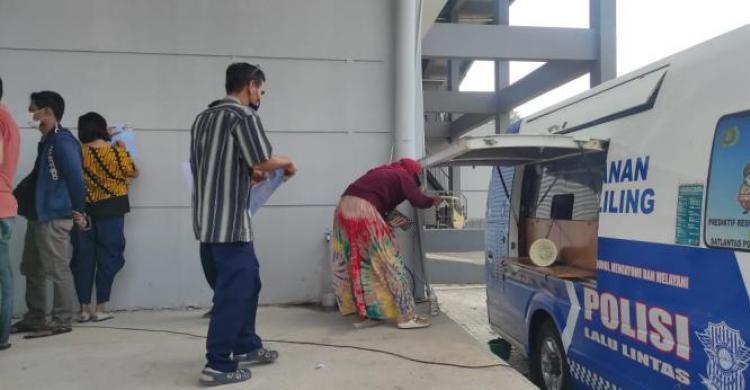SIM Keliling Tangerang Kota 7 Juni, Hadir Di 2 Lokasi Foto : Ist