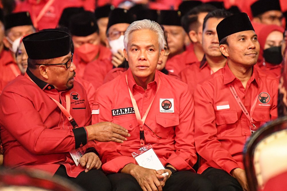 Soal Pemimpin Harus Punya Nyali Dan Keberanian, Jokowi: Saya Lihat Pak Ganjar Punya Itu Foto : Ist
