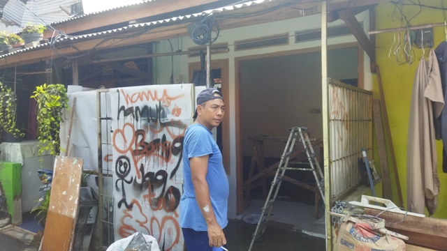 Tetangga Kaget Saat Mengetahui Fajri Meninggal Dunia Lingkungan tempat tinggal Fajri. Foto : Ist