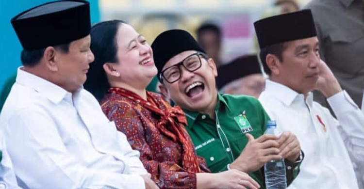 11 Bulan Digantung Prabowo, Imin Meleleh Dirayu Puan Foto : Ist