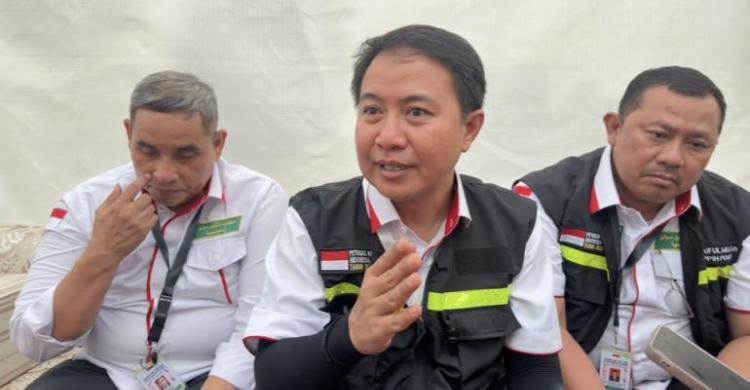 112 Jemaah Meninggal Saat Fase Puncak Haji Dirjen Penyelenggaraan Haji dan Umrah Hilman Latief (tengah). Foto : Ist