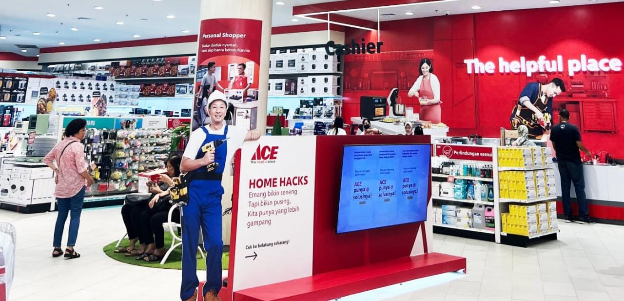 ACE Living World Sambut Pelanggan Dengan Konsep Baru ACE Living World Alam Sutera hadir dengan konsep baru.(Ist)